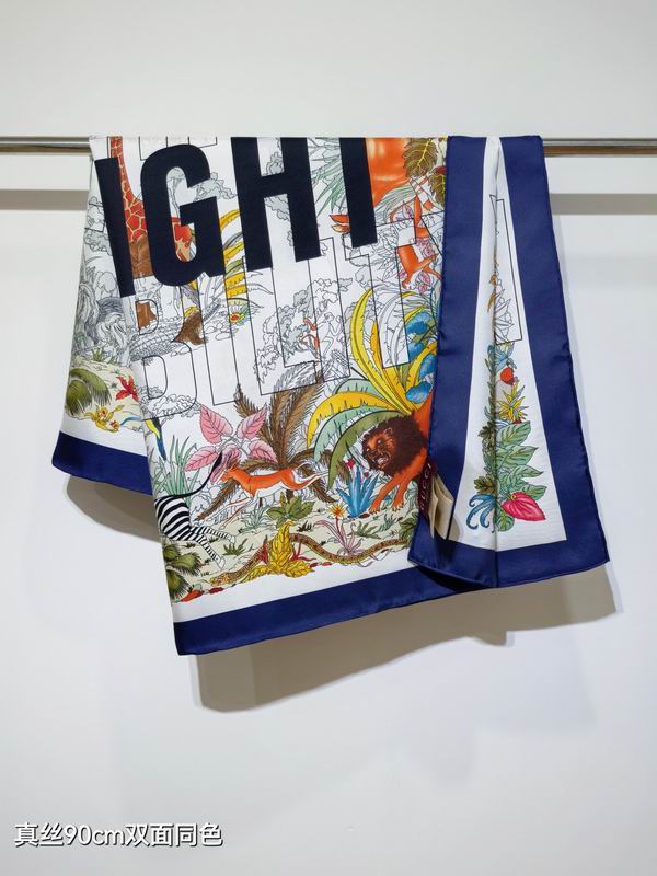Gucci silk scarf 90X90cm E081946
